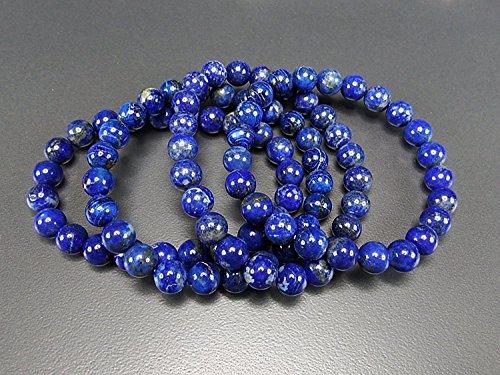 [Stone Town] AAA Lapis Lazuli Bracelet, Natural Stone, Approx. 8mm, Uncolored, Excellent Color, Fragment of the Sky 165