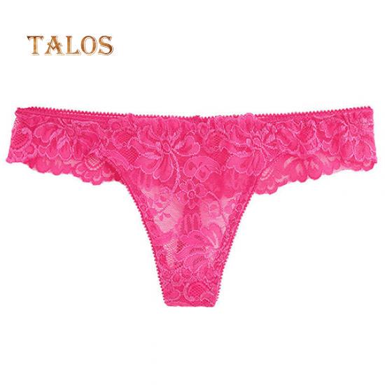Talos Sexy Women's Lace Panties Soft Briefs Knickers Lingerie Underwear Thongs G-String