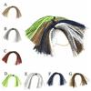 Mixed Color Buzzbaits Spinner 44 Strands Jig Squid Skirt Baitfish Silikonové sukně Spinner Baits