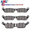 Motorcycle Front and Rear Brake Pads FOR HONDA 599 CBR600 CBR 600 F3 CB600F Hornet CB 600F CBF 600 CBF600 CB750 CBF 1000 CBF1000
