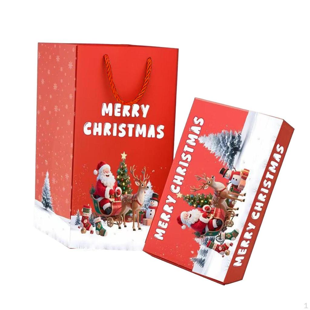 Christmas Gift Box Creative Decoration Folding Bouncing case Money for Holiday