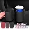 Universal Auto Tür Becherhalter Box Rückenclip Design Getränkehalter Aufbewahrungsbehälter Autositz Rücken Wasserbecher Box Organizer Tasche