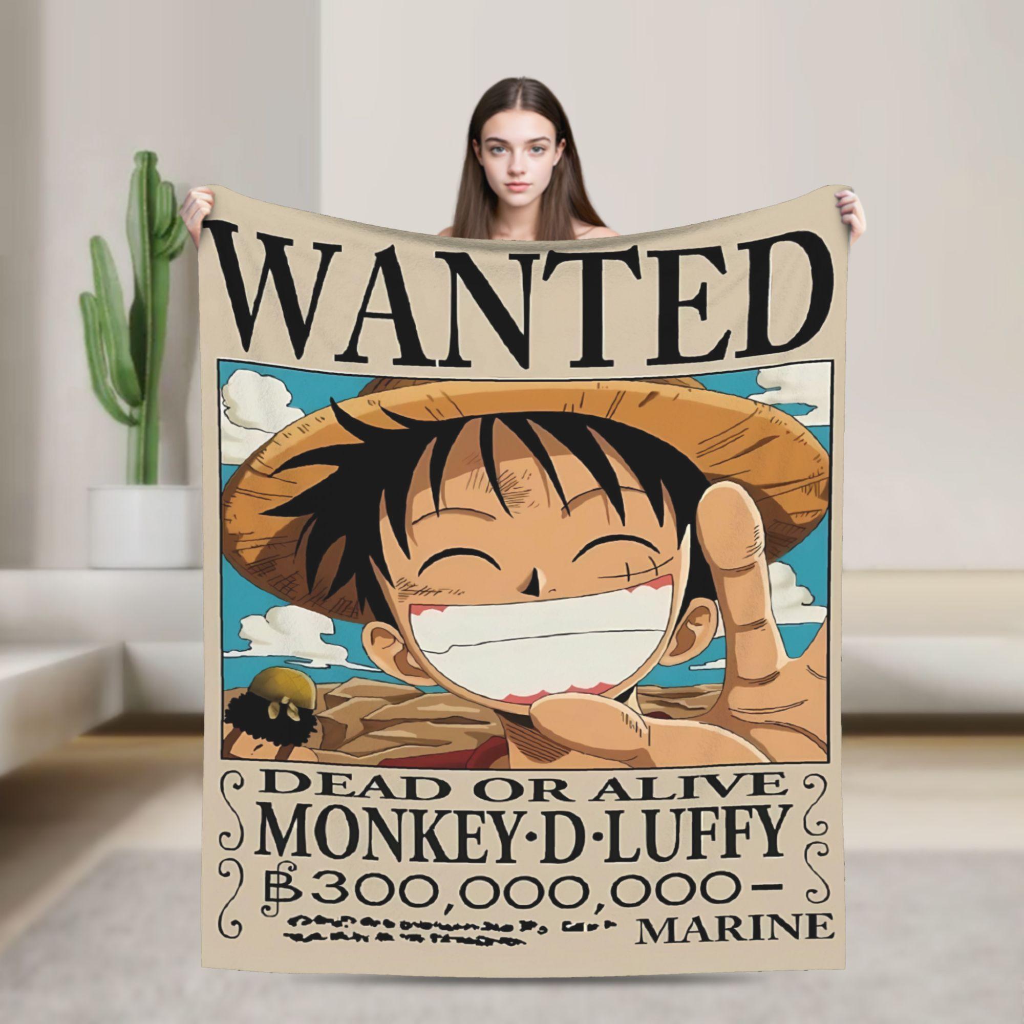 

Japanese Adventure One Anime Piece-e Super Soft Blanket Girls Boys Plush Bedding Couch Bed Flannel Bedspread Sofa Bed Cover 130x150cm