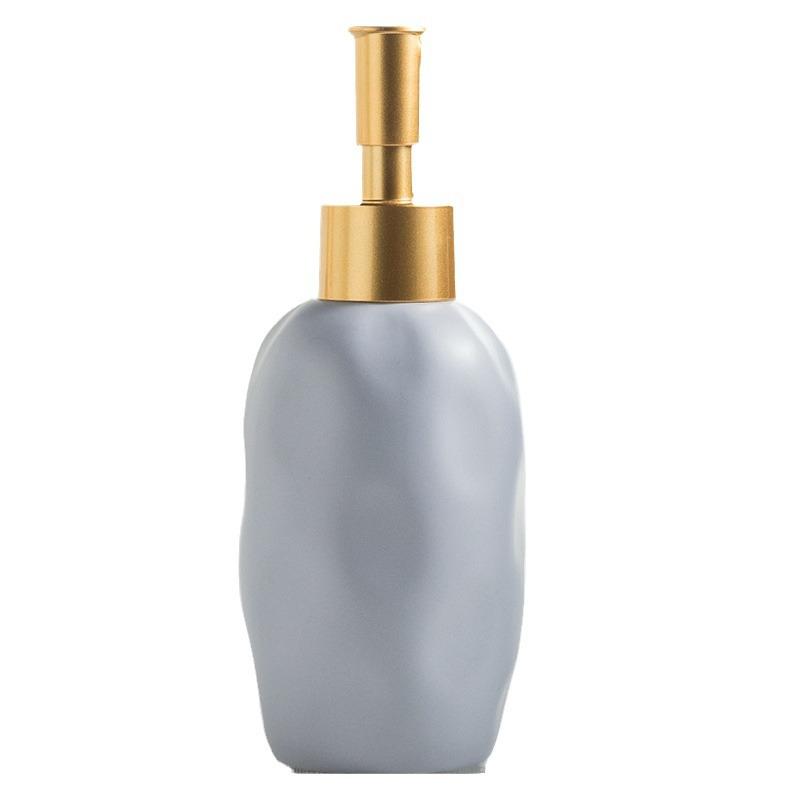 200ml  soap dispenser Ceramic lotion press bottle shampoo shower gel hand sanitizer separate bottle bathroom accessories