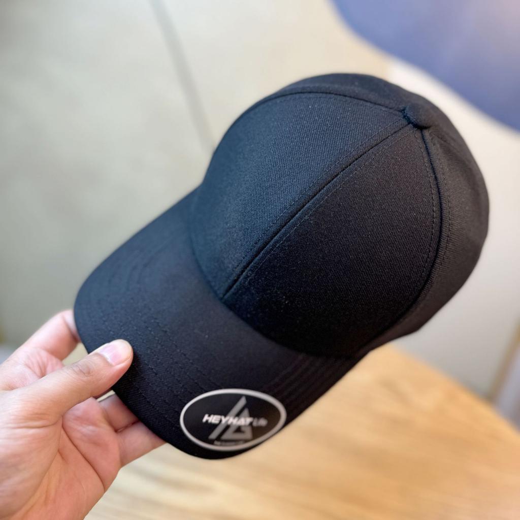 Peaked Cap Men's Large Brim Spring and Autumn Woolen Hat Large Head Circumference Soft Top Widened Brim Baseball Cap Women's Extended Brim