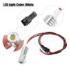 ACROPIX Lichtquelle Leuchte für DIY Auto 6mm 2W LED Aluminium Weiß 1 Stück