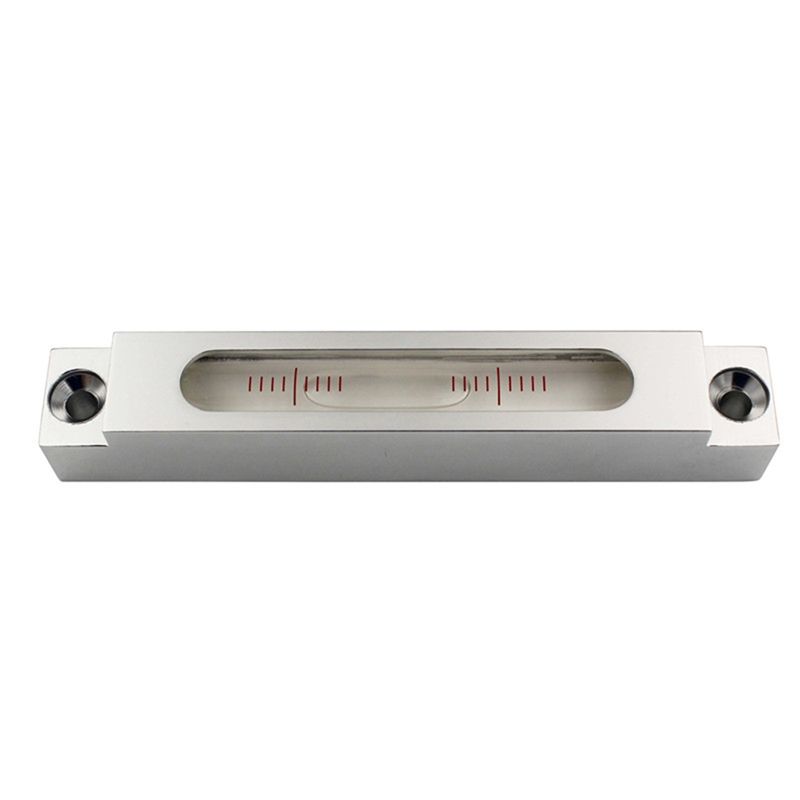 A84X-1 STK Wasserwaage Blasen-Mini-Wasserwaage Messinstrument Hohe Präzision Metall Größe 132X22x20mm 0,02 mm/m