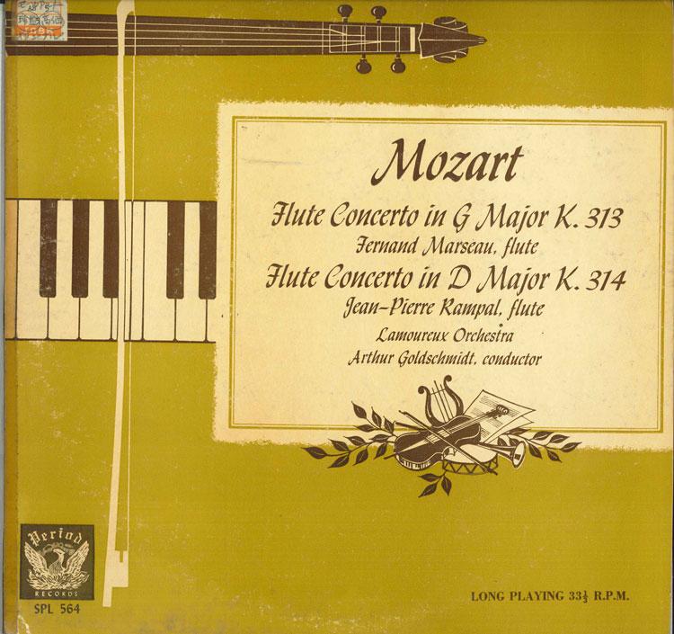 

LP Запись ФЕРНАН МАРСО, ОРКЕСТР ДЕ И АСС - Моцарт Концерт №1 соль мажор K.31 SPL564 ПЕРИОД США Классика Б/У