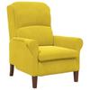 Yellow Velvet Armchair