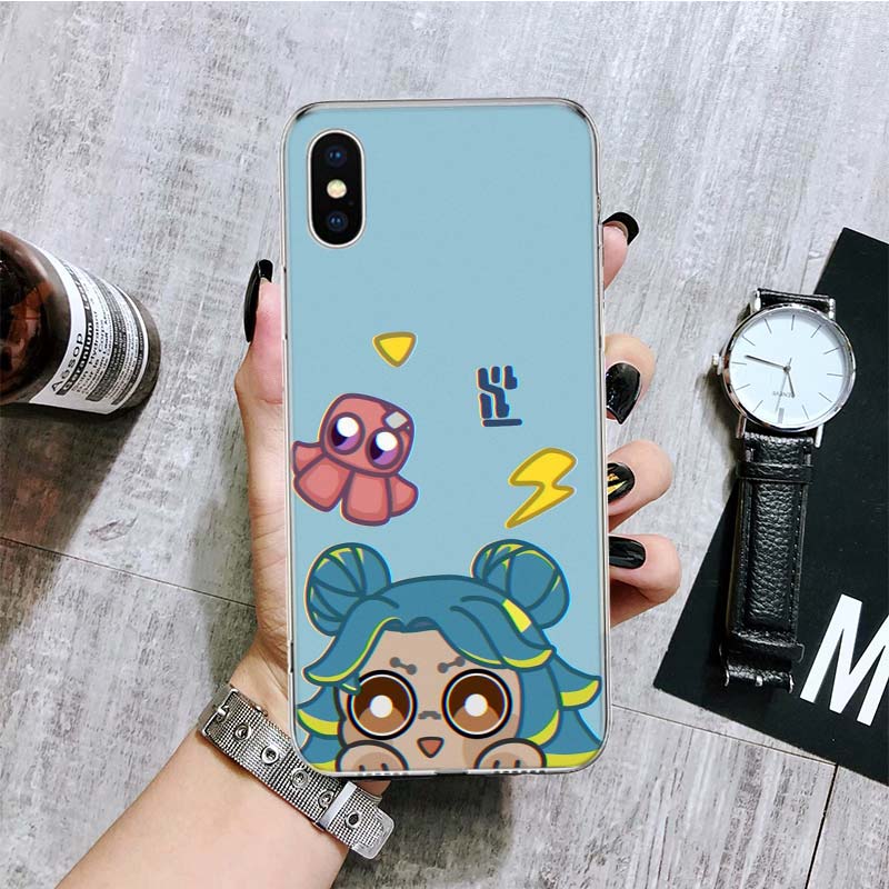 

Game Valorant Cute Phone Case For iPhone 17 Air 16 15 Plus 11 14 Pro Max 13 Mini 12 7 8 + SE Pattern Art Customized Cover 17 Air iPhone 11