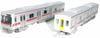 Tomytec Railway Collection Kita-Osaka Kyuko Railway 9000 Series 2-Car Set, Basic 2-Car Set (Unpainted Stainless Steel Car)