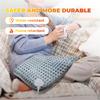 USB Electric Heating Pad 9 Heating Levels 4 Timing 0.5h 1h 1.5h 2h Fast Heating Super Soft Plush Physiotherapy Blanket For Pain Relief