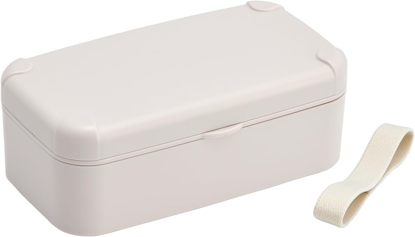

Skater Lunch Box with Smartphone Microwave and Dishwasher Made in Stand, 600ml, Safe, Japan, Beige, PLB6SSH-A бежевый