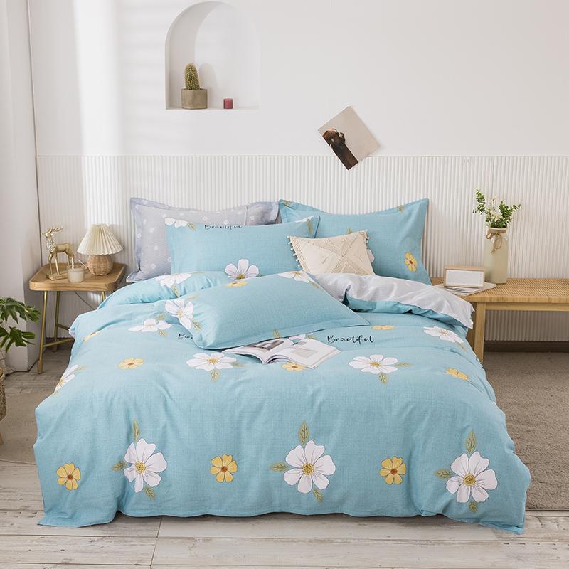 100% Cotton Dinosaur Duvet Cover Cute Cartoon Dinosaur Bedding Set Queen for Boys Girls Bedroom Decor Reversible Comforter Cover