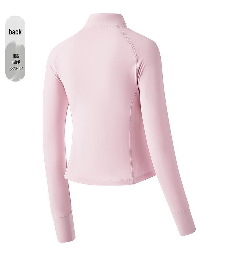 Women's Stand-Up Collar UV Protection Yoga Jacket