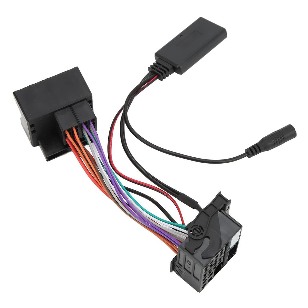 5.0 AUX Cable Car Stereo Audio Adapter, Perfect Replacement for RCD310 RCD510 RNS510 Material, Easy Installation (with Power Cord)