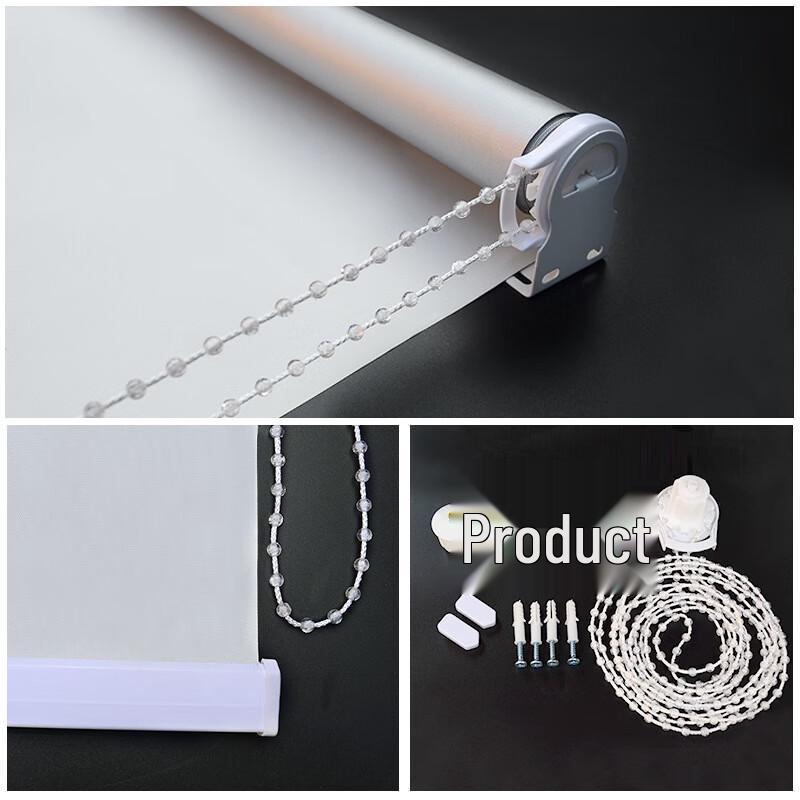 No-Drill Blackout Roller Shade