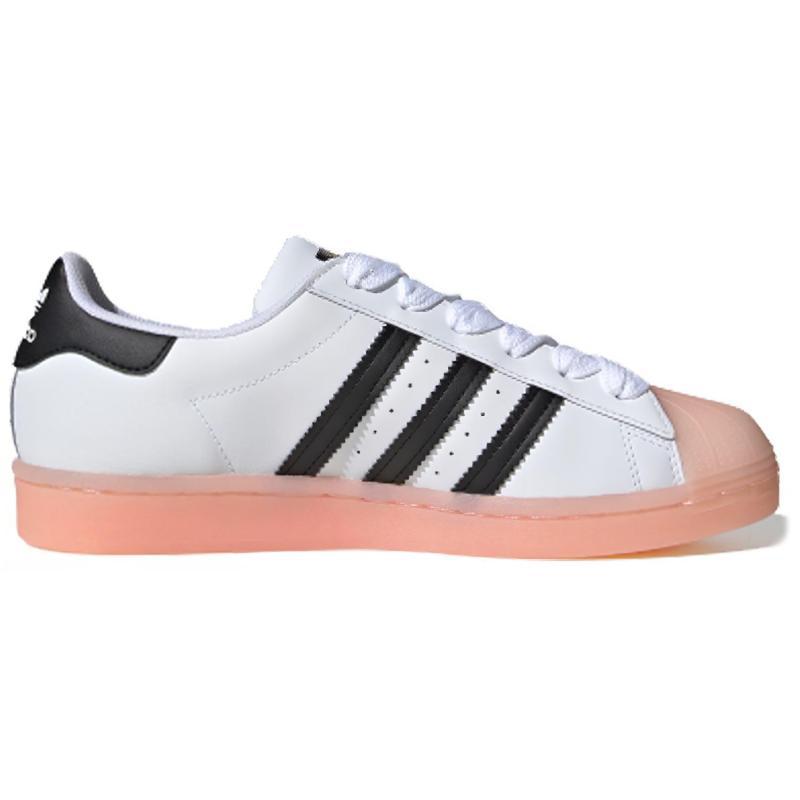 Adidas Women's Superstar 'Rubber Shelltoe Coral' Women's Sneakers FW3553
