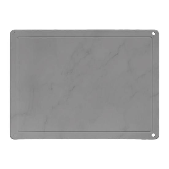 Toiletries Storage Holder Quick-Drying Counter Mat with Non-Slip Stainless Steel Legs for Home Bathroom
