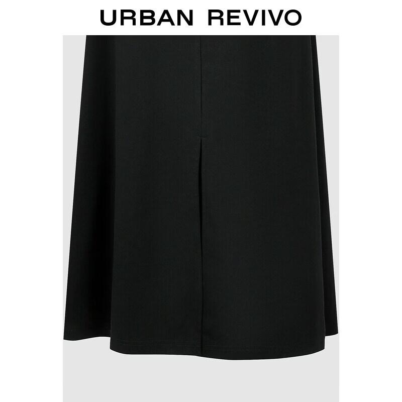 UR2026 Asymmetric Ruched Waist Dress