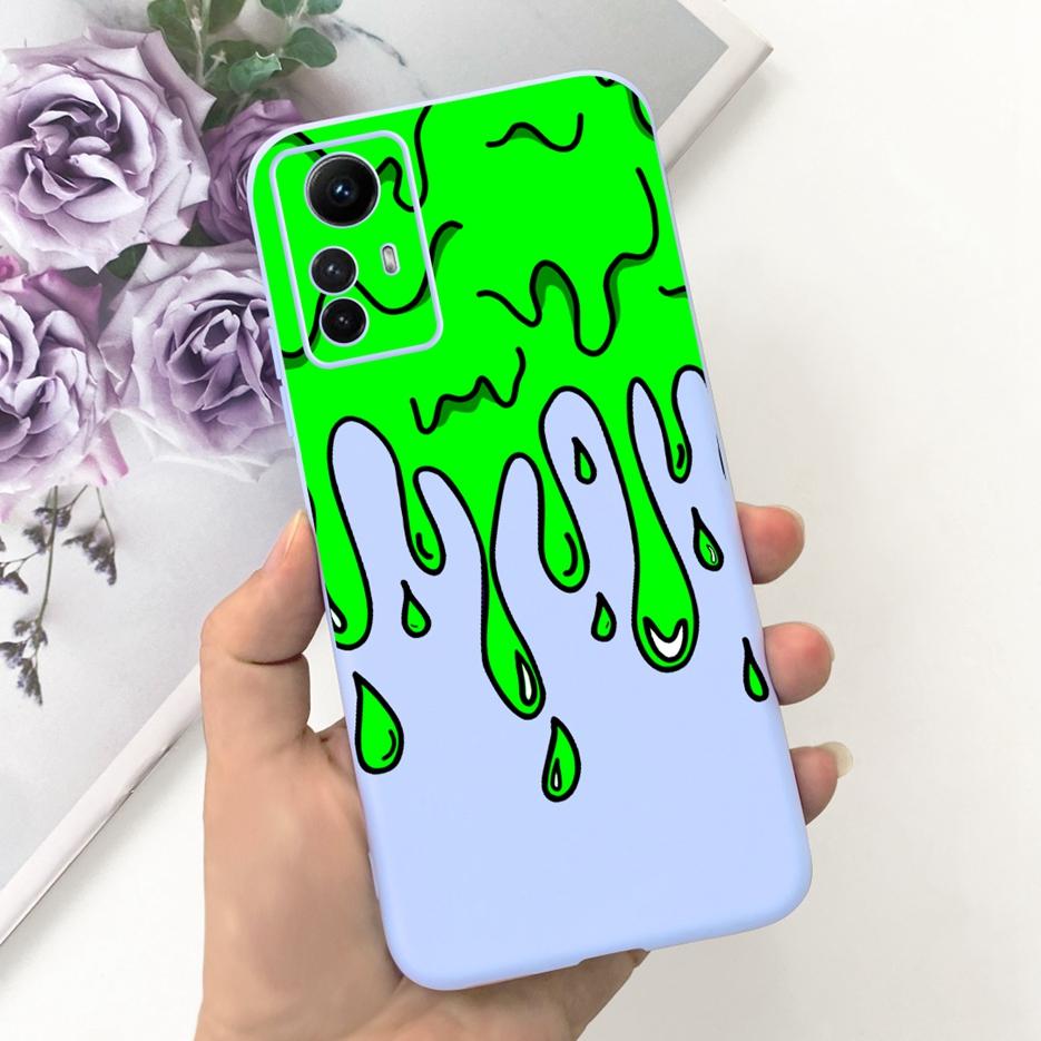 For Xiaomi Redmi Note 12s Case Cute Fashion Cartoon Back Cover 6.43'' Soft TPU Phone Case For Redmi Note 12S Note12s Fundas Capa