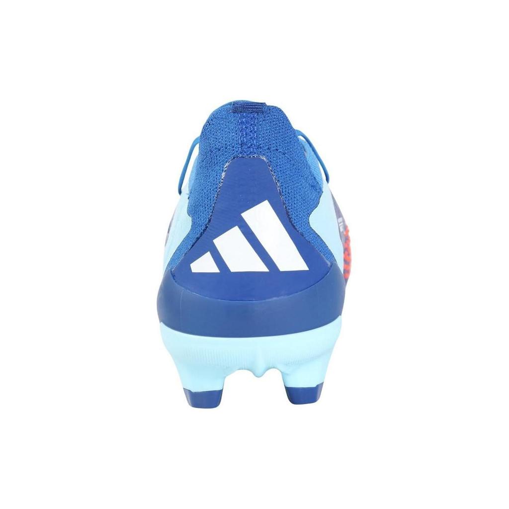 Adidas Predator Series Round Toe Lace-Up AG (Rubber Short Studs) Durable Soccer Shoes Men Soccer Shoes Blue IE9428