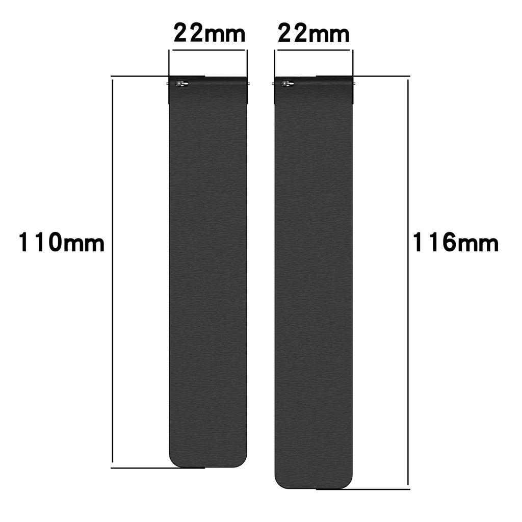 22mm Watch Band for Huawei Watch GT 5 46mm/Honor Watch GS 4/Samsung Gear S3 Classic Magnetic Silicone Strap
