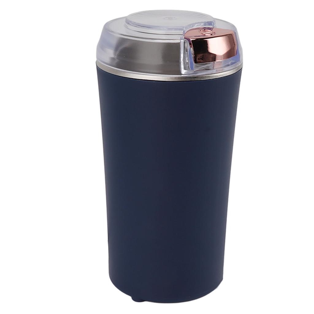 Electric Coffee Grinder ABS and PC Efficient Portable Coffee Spice Grinder for Beans Spices Grains UK Plug 220V 50HZ