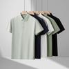 Unisex Business Lapel Polo Shirt - Short Sleeve, Casual Fitness, Custom Logo