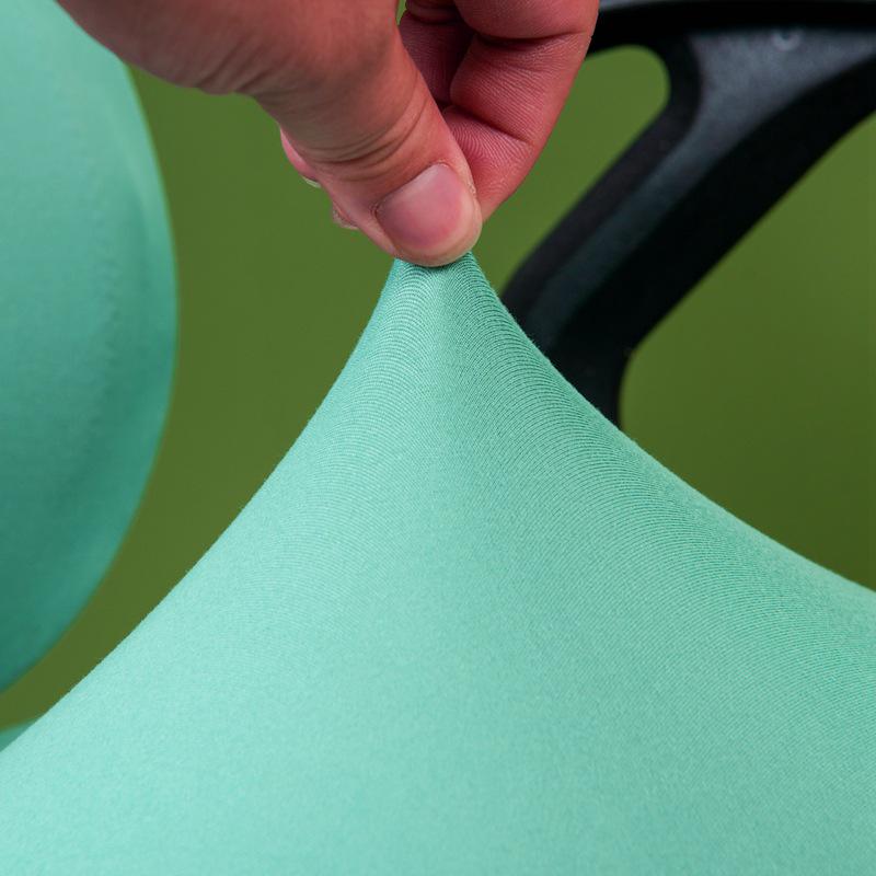 Elastisches Stuhl- und Hockerbezug-Set für Bürodrehstühle
