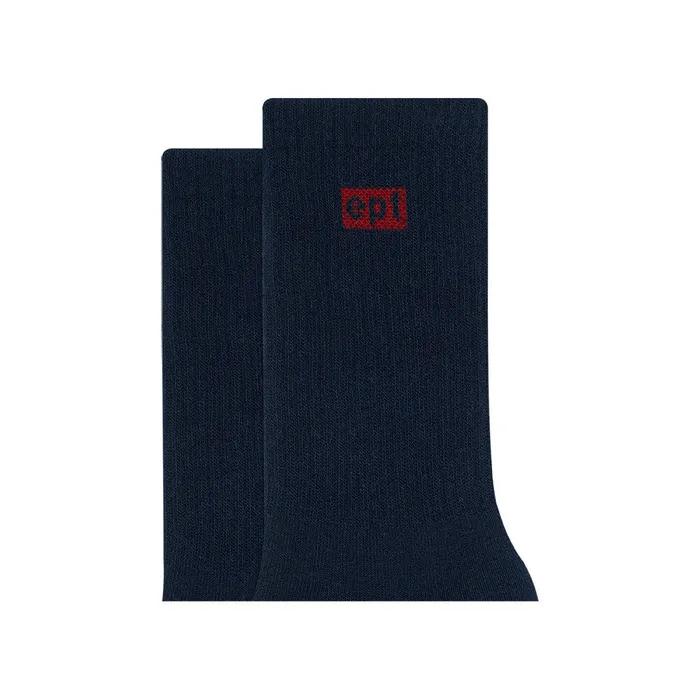 CLASSIC BOX LOGO SOCKS (NAVY)