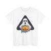 Zabawna koszulka z kostiumem ducha | Łatwy strój na Halloween T-shirt | Koszulka z upiornym duchem