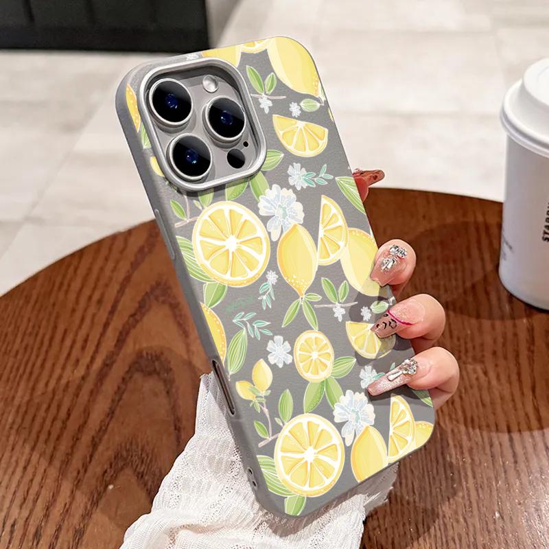 

Lemon Striped Retro Design Suitable for Xiaomi Poco F5 F6 M6 Pro X7 X6 X5 X3 Lichee Pattern Candy Soft Silicone Phone Case Cover Poco X3 Pro