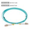 uxcell 3m Green Fiber Patch Multimode Duplex OM3 LSZH Fiber Optic Jumper for Network Transceivers and Instrumentation Cable, LC-LC