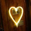 LEDNeon Light USB Battery Operated Neon Sign Decorative Lights Wall Decor for Christmas Thanksgiving Birthday Party