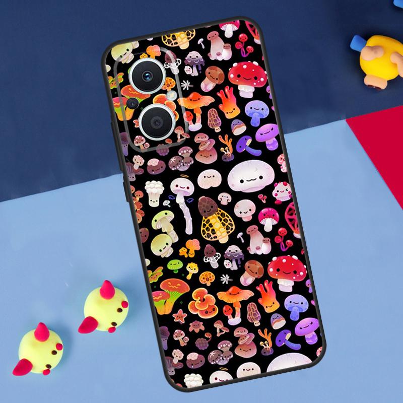 Mushroom For OPPO Reno 14F 13F 12F 11F 10 11 12 13 14 Pro 8T 7 8 Lite OPPO Find X6 X5 X8 X9 Pro Case