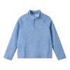 ASK JUNIOR Boys' Half-Placket Brushed Long Sleeve T-Shirt