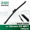 Rear Windshield Wipers Blades,Premium All-Season Wiper Blades Replacement For Citroen C5 MK1 Liftback 2004-2008
