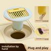 Magnetic Floor Drain Deodorant Core Toilet Bathroom Sewer Pipe Deodorant Cover Hair Catcher Universal Filter