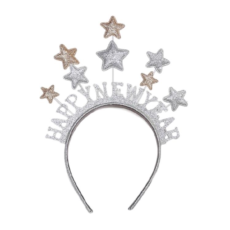 Trendy Star Headgear Headband Hair Decoration For Parties Weddings And Stage Acts Lightweight And Easy To Use