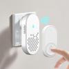 Wireless Home Doorbell with Long Range, Smart Remote Control, Plug-free, Volume Adjustable, One-to-Two, Senior Call Button
