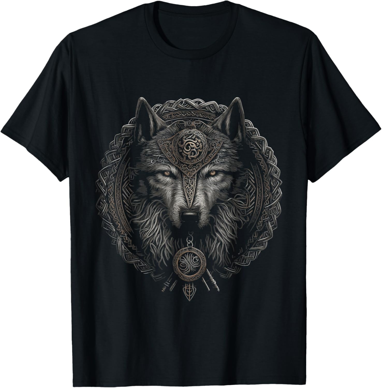 

Norse Myth Fenrir Wolf T-Shirt 100% Cotton O-Neck Short Sleeve Summer Casual Mens T-shirt Streetwear - Men s Summer Cotton Gr... S разноцветный