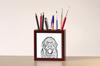 Newfoundland, Newfs, Newfies – Pen holder with a dog, desk organizer with a print | Art-Dog