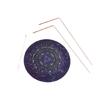 Divination Decoration Pendulum Dowsing Board for Witchcraft, Wiccan Altar Set Metal Dowsing Rods Set Decision Making
