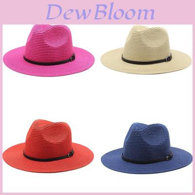Summer Foldable Wide Brim Straw Hat For Men And Women With Sun Protection And Breathable Design For Beach And Outdoor Activities
