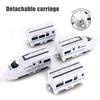 With Sound Light High-speed Railway Train Toys Simulation Harmony Rail-car  Child Toy