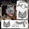 Set Coda e Collare con Mezza Maschera per Costume di Maschera di Halloween