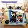 Bing Custom Name Pattern Bedding,Quilt Set Quilt Cover Pillowcase Home Birthday Gift(1 * duvet cover + 2 * pillowcase, without core)