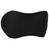 Back Cushion Black Memory Foam 46 x 24 x 11 cm