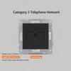 1Pcs Dual USB Fast Charge Modular Sockets And Switches
